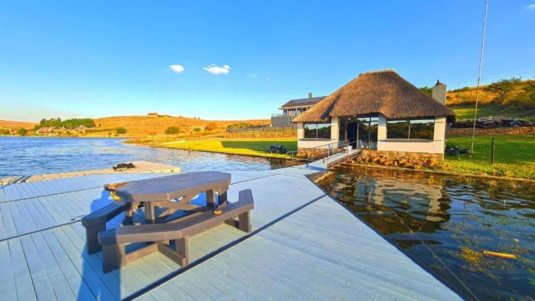 Lake-House Cabin Эмалахлени Экстерьер фото
